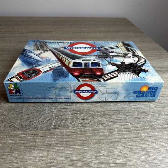 On the Underground Train Rio Grande Games Board Game - 98% complete in GUC - Picture 5 of 12